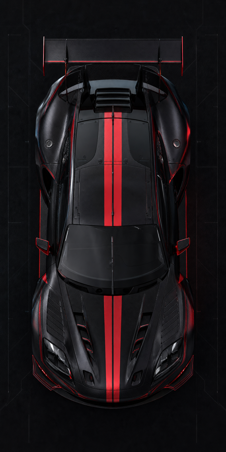 GT3 top view